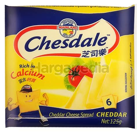 Chesdale Cheese Plain 6s 125gm