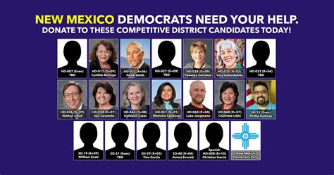 New Mexico Filing Deadline Passed Candidates Now Listed