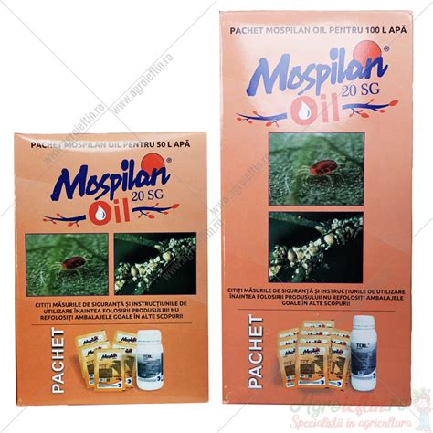 Pachet Mospilan OIL 100L 50L Apa Agroieftin Ro Magazin Agricol