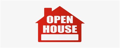 Open House Png - Open House Sign Clip Art - Free Transparent PNG ...