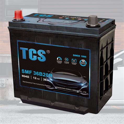 TCS Sealed Maintenance Free SMF Car Battery SMF 36B20R Car Battery