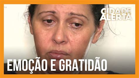 Homem reencontra ex sogra após salvá la de uma tentativa de feminicídio