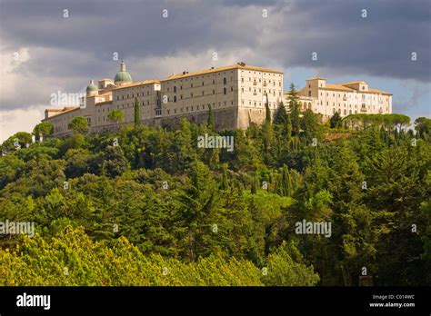 Monte Cassino Benedictine Monastery Lazio Italy Europe Europe Stock