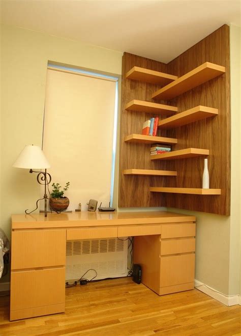 Beautiful Corner Shelving Unit Fashion New York Modern Home Office Innovative Designs With