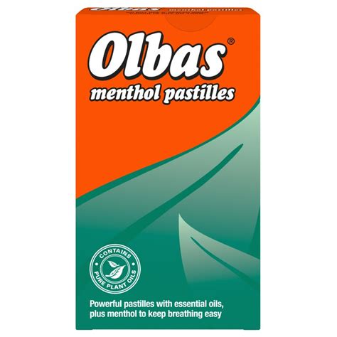 Olbas Menthol Pastilles - HEMLOCK PHARMACY