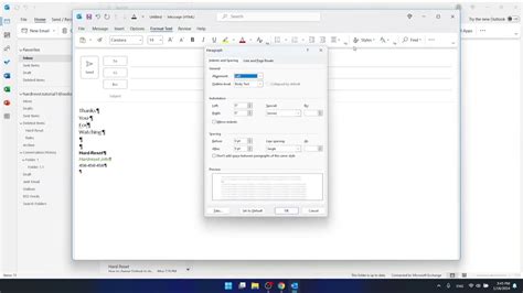 How To Remove Paragraph Symbols In Outlook Youtube