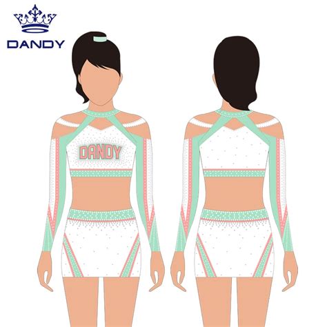 Hot Sale Cheerleading Uniforms With High Quality Uniform Sparkle Cheer Outfits Dance Uniforms