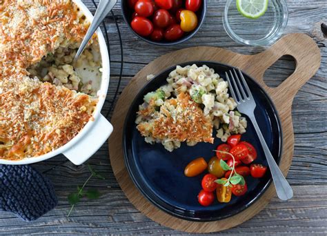 MACN CHEESE MED SKINKE OG BROKKOLI TRINES MATBLOGG Recipe