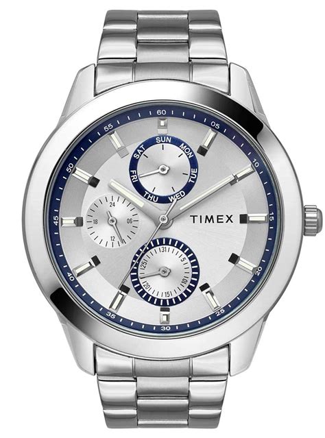 Buy Timex Analog Silver Dial Men S Watch Tweg At Amazon In