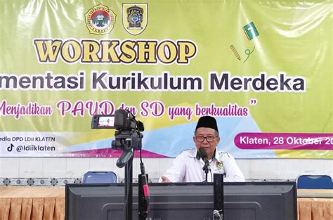 LDII Klaten Gelar Workshop Implementasi Kurikulum Merdeka Belajar