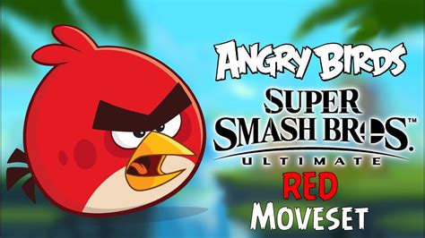 Smash Bros Movesets Red Angry Birds Youtube