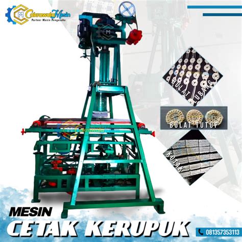 Mesin Cetak Kerupuk Mawar Bulat Dan Kotak Lazada Indonesia