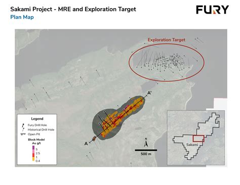 Fury Announces Initial Mineral Resource Estimate for the