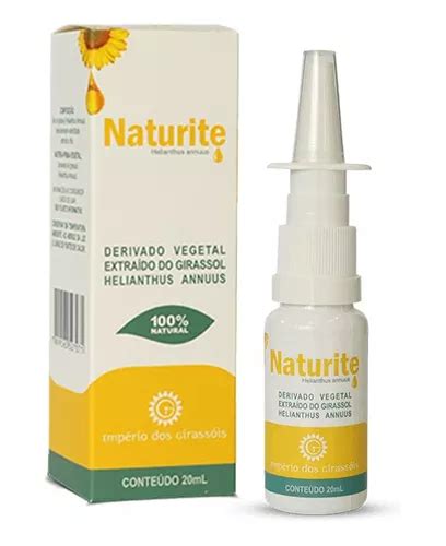 Naturite Spray Nasal Para Rinite Sinusite Asma E Bronquite Frete grátis