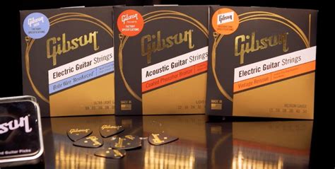 Review: Gibson Acoustic Guitar Strings (2019) - Gibson Acoustic ...