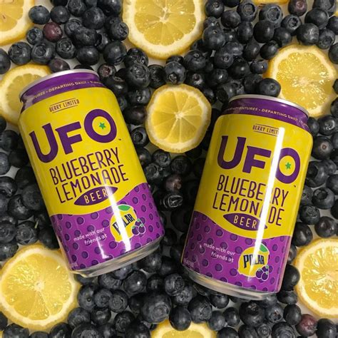 Harpoon Brewery S Ufo Beer And Polar Beverages Collaborate On Ufo Blueberry Lemonade Brewbound