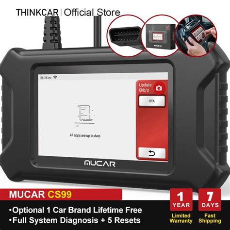 Mucar Cs Obd Scanner Professional Full System Car Diagnosis Oil