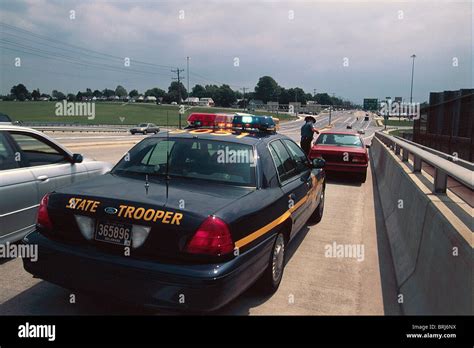 Delaware State Trooper Delawareusa Stock Photo Alamy