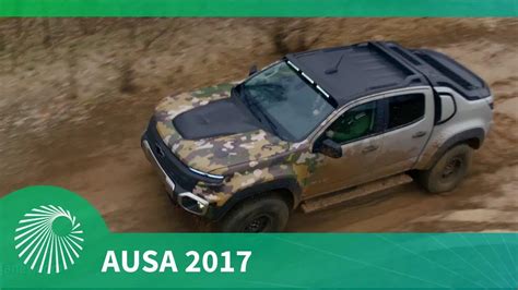 AUSA 2017: GM's ZH2 Fuel Cell Vehicle - MilitaryLeak.COM