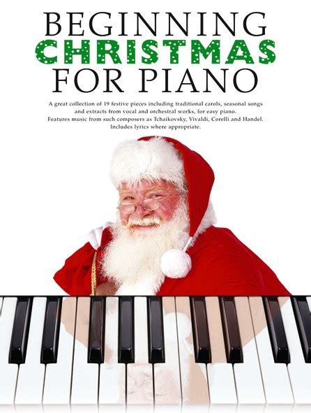 Beginning Christmas For Piano Vánoční Koledy Pro Začátečníky Hry Na