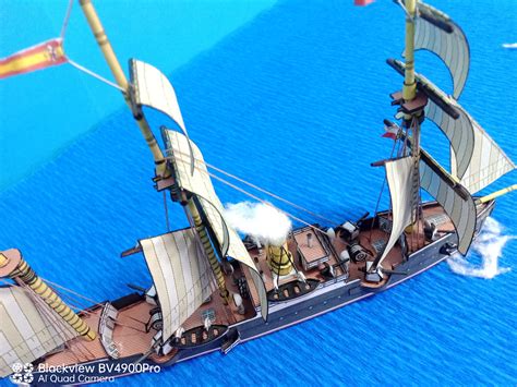 Los Barcos De Papel Crucero Don Juan De Austria 1887