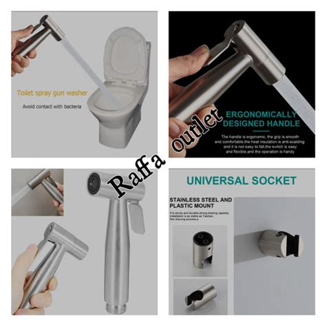 Jual Jet Shower Toilet Bidet Closet Stainless Sus Carlo Fiotini