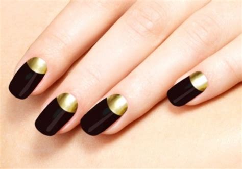 50 Half Moon Nail Art Designs To Try » EcstasyCoffee