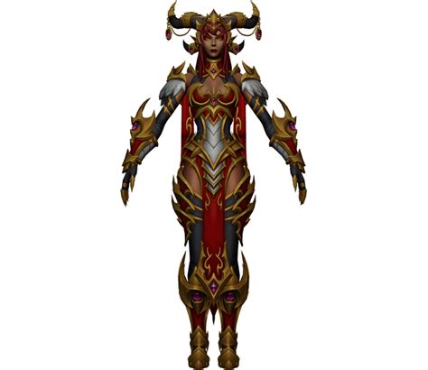 Pc Computer World Of Warcraft Alexstrasza Visage Dragonflight