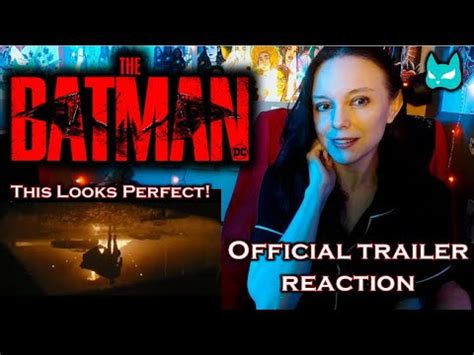 This Looks Perfect The Batman Official Main Trailer Reaction