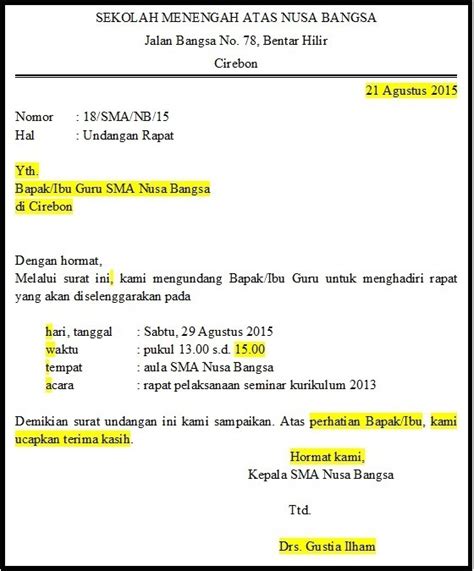 Contoh Penulisan Nb Pada Surat 40 Koleksi Gambar