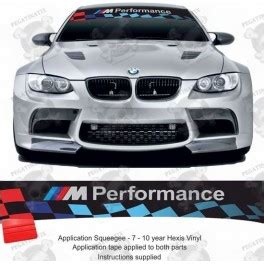 Aufkleber Bmw M Performance Sunstrip