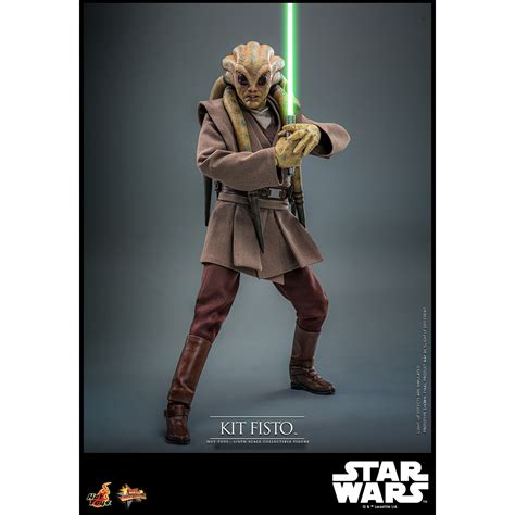 Star Wars Episode III Revenge Of The Sith Kit Fisto 1 6 Scale Figure Hot Toys 904939 MMS751
