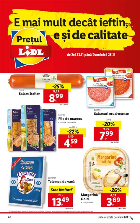 Extra Oferte De Joi Lidl 23 Noiembrie 2023 Catalog AZ