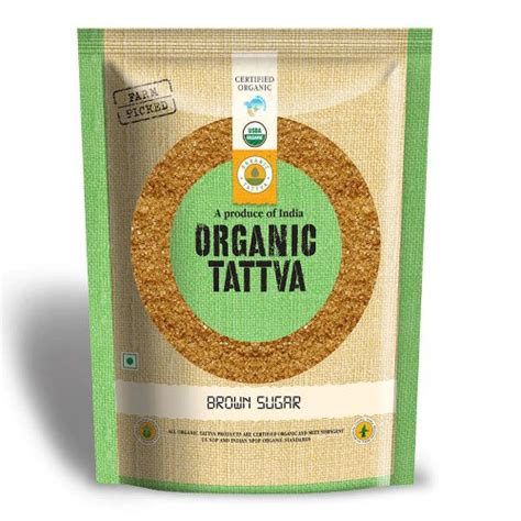 Kg Organic Tattva Brown Sugar Packaging Type Pp Bag At Rs Kg In