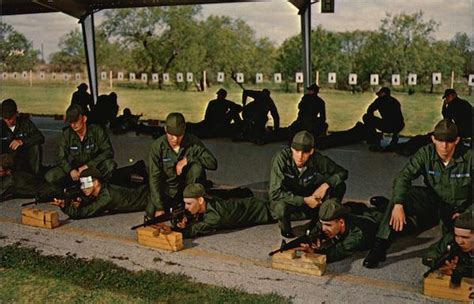 M 16 Rife Training Lackland Air Force Base San Antonio Tx