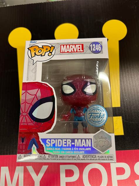 Funko Pop Marvel Spider Man Facet 1246 Funko Shop Exclusive Mypopsca