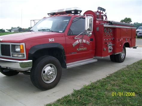 1991 GMC Sierra Fire Truck 4x4 - Classic GMC Sierra 3500 1991 for sale