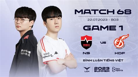 Ns Vs Kdf Game B Nh Lu N Ti Ng Vi T Lck M A H