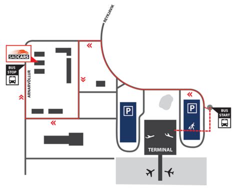 Location And Information About Our Office By Keflavik Airport