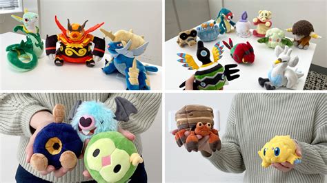 Pokemon Fit Plushies Featuring Unova Pokemon Now Up For Pre-Order ...