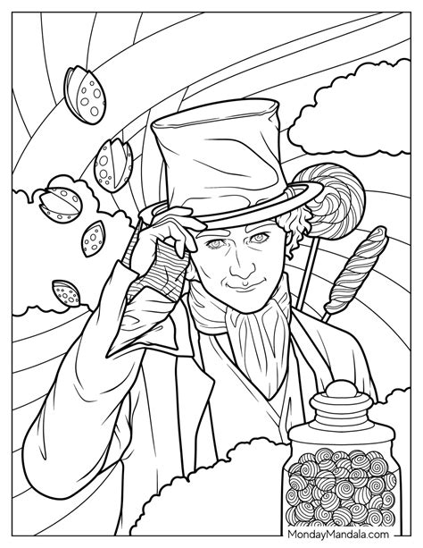 18 Willy Wonka Coloring Pages Free Pdf Printables