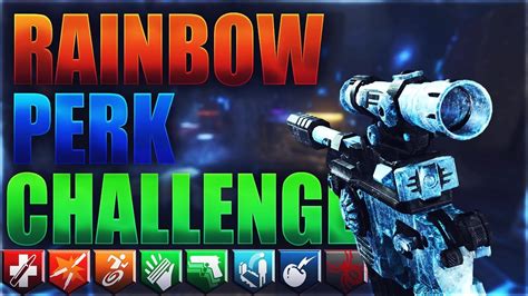 The Rainbow Perk Challenge On Origins Live Call Of Duty Black Ops 3