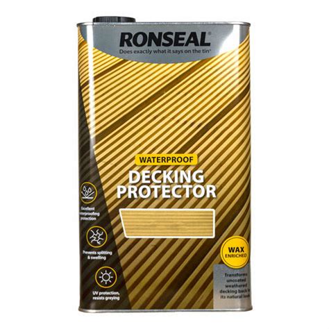 Ronseal Decking Protector Protection For Wooden Decking