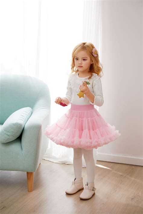 Girl Baby Toddler Tutu Dress Peplum Kid Skirt Cute Pink Childrens