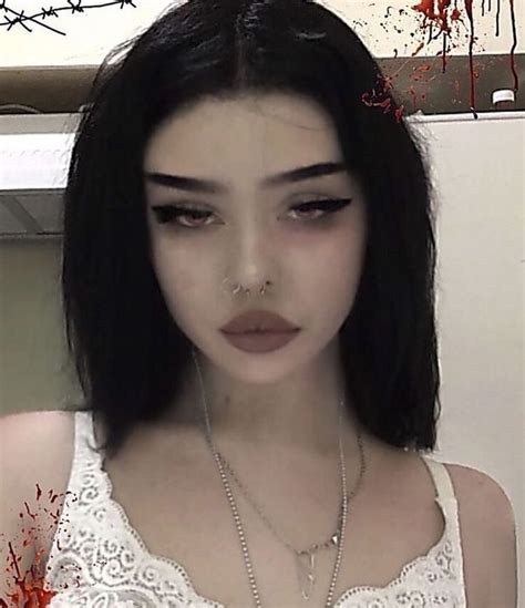 Aesthetic Beautfiul Grunge Egirl Makeup Goth Edgy Makeup Grunge Makeup Makeup Inspiration