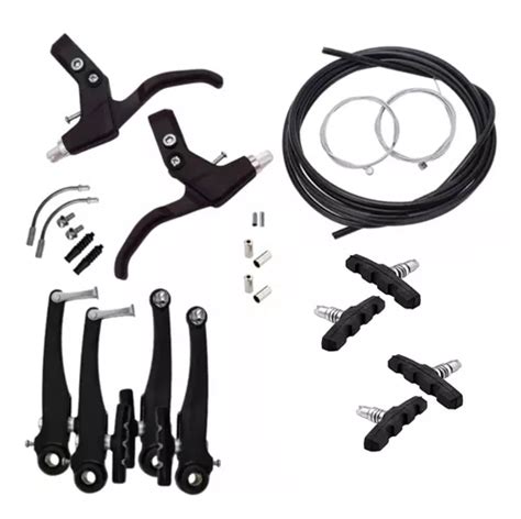 Freio De Bicicleta Aro 20 - Kit Freio V.brake E Manete De Naylon Bicicleta Aro 20 24 26 | MercadoLivre