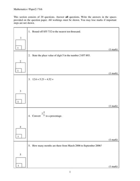 Math Yr6 Pdf