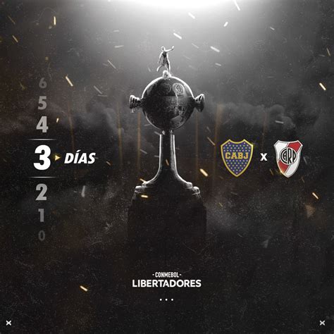 Conmebol Libertadores On Twitter 👊😍 ¿ansiosos Sólo Faltan 3⃣ Días