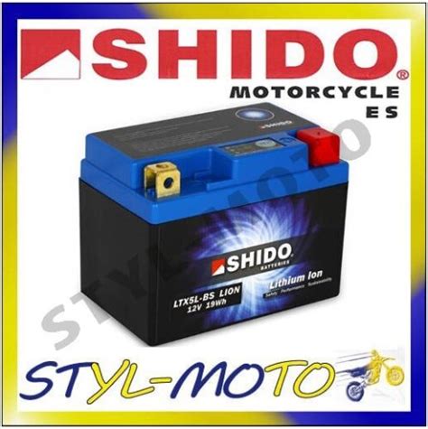 Batterie A Lithium Shido Ltx L Bs Ytx L Bs Derbi Drd R Senda