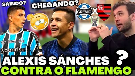 ALEXIS SÁNCHEZ NO LUGAR DE LUIS SUÁREZ CONTRA O FLAMENGO PELO GRÊMIO